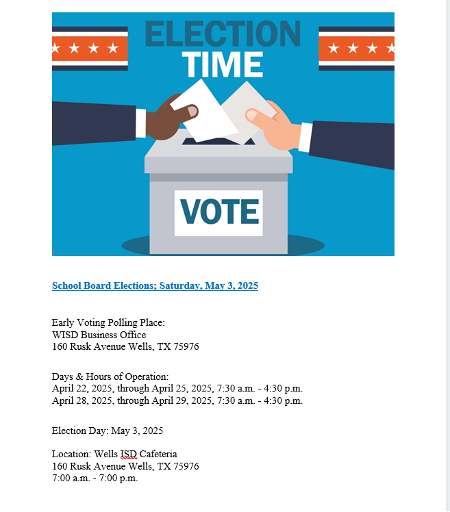 2025 School Election